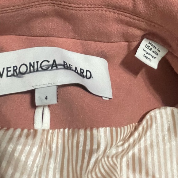 Veronica Beard Miller‎ Dickey Jacket in Peony Size 4 Quiet Luxury Office Holiday - Picture 6 of 10